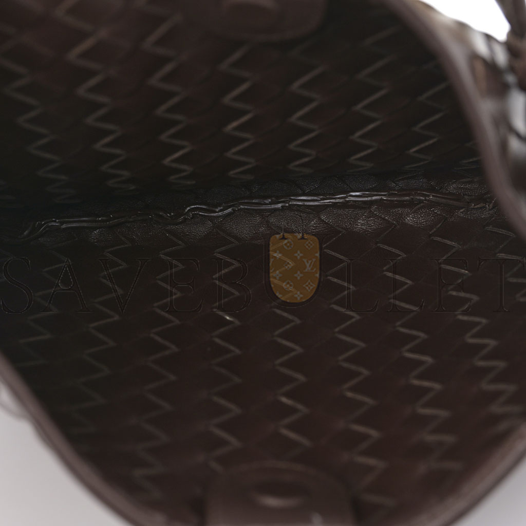 bo*te*ga Ve*ne*ta nappa intrecciato sardine bag fondant (33*20*4cm)